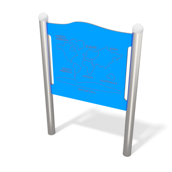 Навчальна дошка з картою світу BUGLO SINGLE 4119